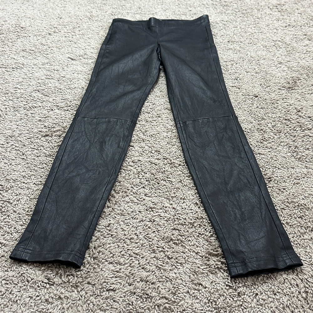Theory Adbelle Women’s Stretch Skinny Leggings Black Size 2 - Picture 4 of 16